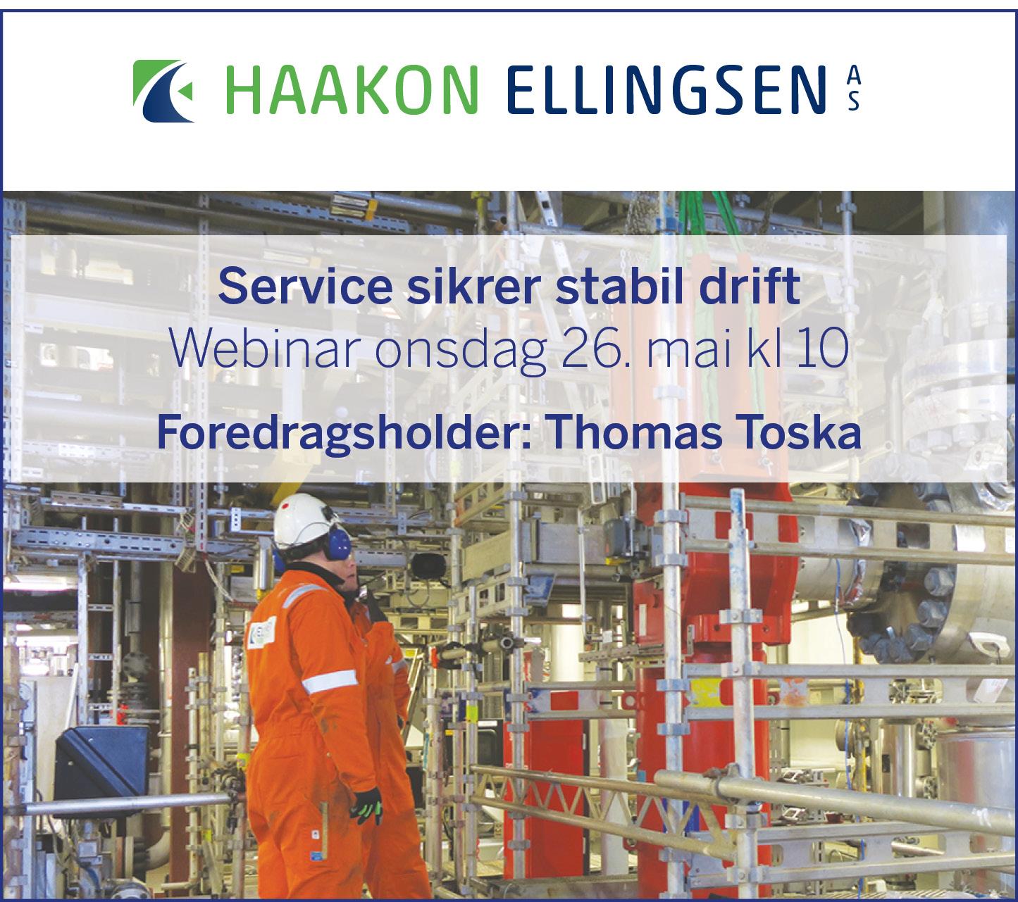 Service sikrer stabil drift